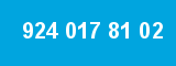 924 017 81 02